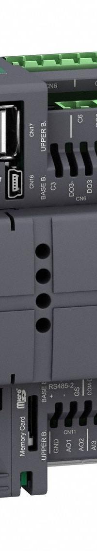 SCHNEIDER ELECTRIC PLC: (2) Digital/(8) Analog, (2) Analog/(6) Digital (MPN TM172PBG18R). Key specifications — attr211240: SCHNEIDER; attr1072668: Clock Included; attr1075934: Serial Link; attr1075941: (8) Analog; attr1075943: (2) Analog.