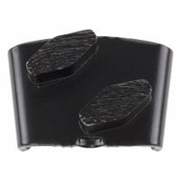 HUSQVARNA Grinding Tool: Soft, 100 Grit, Black, 2 Segments, Concrete, Clockwise/Counterclockwise (MPN VARI-GRIND EZ S100 DS). Key specifications — attr81237: Black; attr81244: Metal; attr122184: Grinding Tool; attr122180: Soft Concrete; attr81239: 970755004; attr81227: HUSQVARNA.