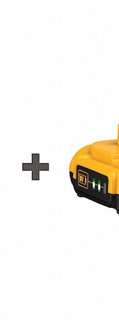 DEWALT PEX Expander Kit: 1 in Max. Size, 2 Ah, Cordless (MPN DCE400B / DCB203). Key specifications — attr531558: Bare Tool.