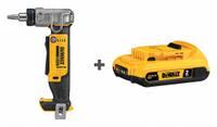 DEWALT PEX Expander Kit: 1 in Max. Size, 2 Ah, Cordless (MPN DCE400B / DCB203). Key specifications — attr531558: Bare Tool.