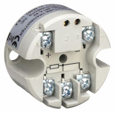 Dwyer Temperature Transducer: 752°F, RTD - Standard Temperature Transmitters with Head-Mount