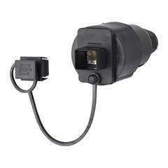 METZ CONNECT RJ45 Field Jack Insert: E-DAT Industry, Cat6, Industrial Internet (RJ45), 8 Poles (MPN 1401145512KE). Key specifications — Housing Material: Zinc Die-Cast; IP Rating: IP65; Mounting Type: Cable; Performance Category: Cat6; Application: Industrial Internet (RJ45); Connection Type: Insulation Displacement; Connector Gender: Female; Connector Orientation: Straight.