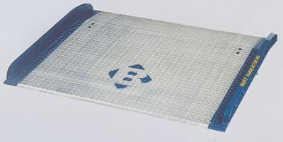 BLUFF Dock Board: 10,000 lb Load Capacity, 72 in Overall Lg, 60 in Overall Wd - Dock Boards