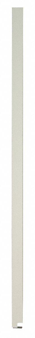 ASI GLOBAL Partition Column: Plastic Polymer, Pebble, Cream, 82 in Ht, 3 in Wd, 1 in Thick (MPN 65-M087039-9235). Key specifications — Inner Core Type: Solid Polymer; Brand: ASI GLOBAL PARTITIONS; Color: Cream; Finish/Texture: Pebble.