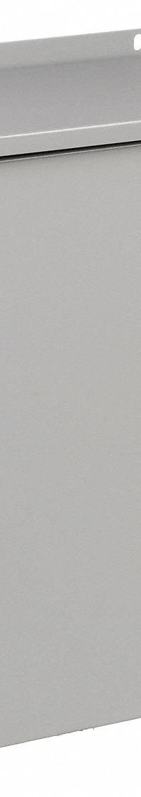 WIEGMANN Enclosure: Steel, 36 in x 24 in x 12 in, 3R, Solid Cover, Hinged, Painted (MPN RHC362412). Key specifications — Brand: WIEGMANN; Closure Method: 1/4-Turn Latch; Knockouts: Not Included.