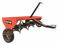 AGRI-FAB Lawn Aerator: Straight Plug, 48 in Working Wd, 5/8 in Spike Dia, 3 in Aeration Dp, Steel (MPN 45-0299). Key specifications — Brand: AGRI-FAB; Frame Material: Steel; Spike Wheel Type: Straight Plug.