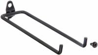 APPROVED VENDOR Double Rod Pegboard Hook: 1/4 in Peg Hole, For 1 in Pegboard Hole Spacing, 5 PK (MPN 5TPG8). Key specifications — Color: Black; Locking System: Screw-In; Mounting Type: Surface; Accessory Type: Double Rod Hook; Brand: APPROVED VENDOR.