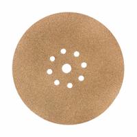 DEWALT Drywall Sanding Disc: Disc, 9 in, Hook and Loop, Paper Backing, 240 Grit, 5 PK (MPN DWAS2405P). Key specifications — attr913104: Aluminum Oxide; attr913107: Paper; attr913116: 8; attr913105: Coated; attr913112: Fine; attr913109: Open; attr913117: Tear; attr662094: Abrasive for Drywall Sanders.