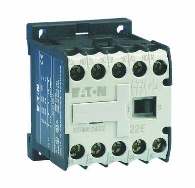 EATON Mini Control Relay: DIN-Rail Relay Mounting, 480V AC Coil Volt, 2NO/2NC - DIN Rail-Mounted Relays