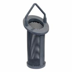 HAYWARD Replacement Basket: 0.0625 in Screen Size, 6.2 in Overall Dia, 16.5 in Lg, Gray (MPN BS14001/16). Key specifications — Brand: HAYWARD; Compatible Product Type: Hayward Simplex/Duplex Strainers; Screen Material: PVC.