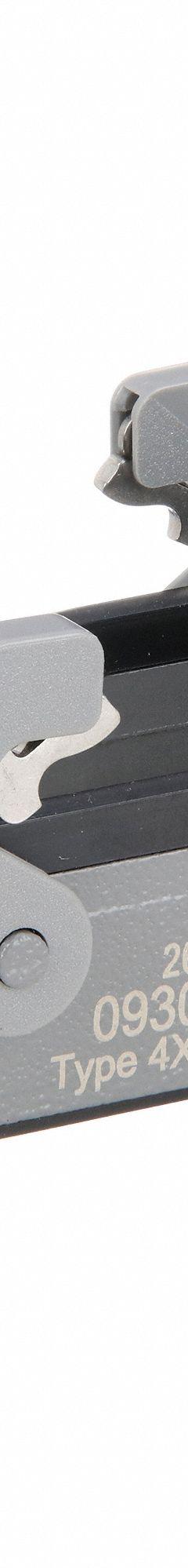 HARTING Rectangular Connector Housing: Size 16 B, Bulkhead Mount, Gray, Aluminum Die-Cast, IP65 (MPN 09300160301). Key specifications — IP Rating: IP65; Size Designation: 16 B; Seal Material: NBR; Locking Type: Dual Lever; Brand: HARTING; Primary Material: Aluminum; Operating Temperature Range: -40 to 125 Degrees C.