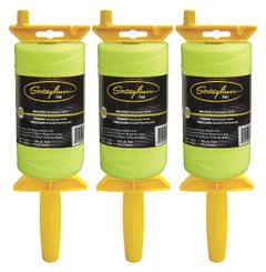 STRINGLINER Mason's Line Reel: Line Type Braided, Material Polyethylene, 1,000 ft Overall Lg (MPN 25765). Key specifications — attr1008700: Polyethylene; attr1008699: Braided; attr1004994: STRINGLINER; attr1004995: Mason's Line Reel.