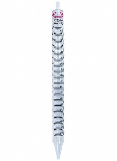 COLE-PARMER Serological Pipette: 100 mL Capacity - Sterile Seroligcal Pipettes