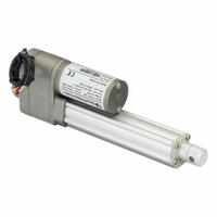 DUFF-NORTON Linear Actuator: LT, 112 lbf Rated Load, 4 in Stroke, 24V DC, IP66 (MPN LT100-2-100P). Key specifications — Nut Material: Plastic; Position Feedback Option: Potentiometer.