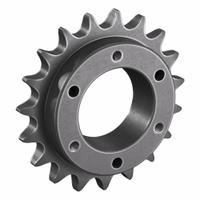 TSUBAKI Sprocket: For 50 Chain, 19 Teeth, 3.797 in Pitch Dia, 4.12 in Outside Dia, Steel (MPN 50SH19). Key specifications — attr85388: TSUBAKI; attr305233: SH.