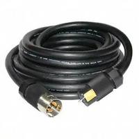 HUBBELL WIRING DEVICE-KELLEMS Temporary Power Cable: 50 ft Cord Lg, 125/250V AC, CS6364C, CS6369 (MPN SCB50). Key specifications — Connector End Connection Type: CS6364C; Plug End Connection Type: CS6369; Voltage Rating: 125/250V AC; Wire Size: 6 AWG; Brand: HUBBELL WIRING DEVICE-KELLEMS.