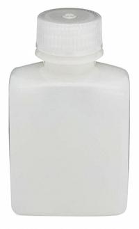 GLOBE SCIENTIFIC Sampling Bottle: 125 mL, 4.22 fl oz, HDPE, Natural, 28-415 mm Screw Closure Size (MPN 7100125). Key specifications — Body Color: Natural; Brand: GLOBE SCIENTIFIC; Closure Included: Yes; Graduated: No; Closure Attached: Attached.