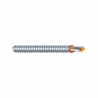 SOUTHWIRE Metal Clad Cable: 12 AWG, 3 Conductors, Copper, 25 ft, Galvanized Steel, Std, THHN (MPN 55275021). Key specifications — Brand: SOUTHWIRE.