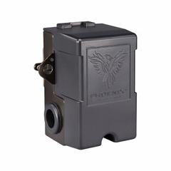 PHOENIX Air Compressor Switch: Std, 35 psi – 150 psi, 1/4" FNPT, 95 psi / 125 psi ON/OFF (MPN 69MB7). Key specifications — attr1027655: Diaphragm; attr434202: PHOENIX; attr1027685: 1/4" FNPT; attr1027686: Standard; attr1027690: None.