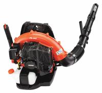 ECHO Gas-Powered Backpack Blower: Gas-Powered, 517 cfm Max Air Flow, 216 mph Max Air Speed, 58.2 cc (MPN PB-580H). Key specifications — Brand: ECHO; Engine Cycle: 2-Cycle; Manufacturer Part Number: PB-580H; Throttle Location: Hip.