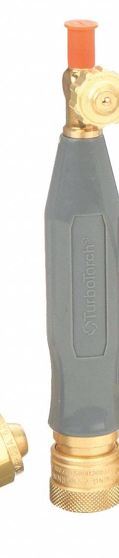 TURBOTORCH Torch Kit: Swirl Flame, CGA-520, External Lighter, Extreme Series, Torch Kit, AH-12 Hose (MPN 0386-0338). Key specifications — Kit Series: Extreme; Compatible Fuel Cylinder Size: B; Included Acetylene Regulator CGA Number: CGA-520; Included Tip Manufacturer Part Number: A-5; Connection Type: Quick Connect; Manufacturer Part Number: 0386-0338; Brand: TURBOTORCH; Item: Torch Kit.