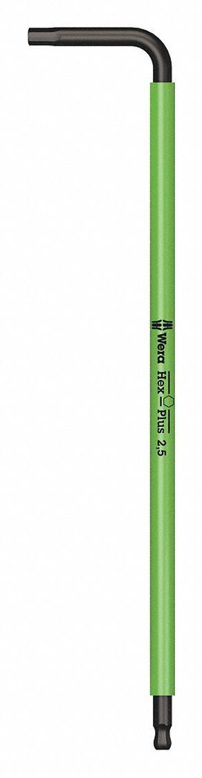 WERA Hex Key: 1 Ball Ends - L-Shaped Hex Keys
