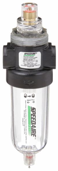 SPEEDAIRE Compressed Air Lubricator: Micro Mist, 1/8 in NPT, 10 cfm, 150 psi Max Op Pressure, Zinc (MPN 4ZL56). Key specifications — attr111774: Zinc; attr111402: Miniature; attr111761: SPEEDAIRE.