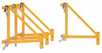 BIL-JAX Scaffold Outrigger Kit: Outrigger, Steel, Outriggers (MPN 0127-150-18). Key specifications — Color: Yellow; Compatible with Manufacturer Model Number: 0127-006-0; Included Components: Clamp Hardware; Material: Steel; Product Type: Outrigger; Brand: BIL-JAX.