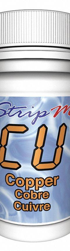 INDUSTRIAL TEST SYSTEMS Test Strips: Copper, 0.04 to 8 ppm Copper, Strip, 50 Tests, Copper (MPN 486632). Key specifications — Test Form: Strip; Brand: INDUSTRIAL TEST SYSTEMS; Parameter Measurements Included: 0.04 to 8 ppm Copper.
