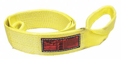 STREN-FLEX Web Sling: Type 3, Nylon, 6 ft Sling Lg, 15 in Eye Lg - Standard Nylon Flat-Eye Web Slings