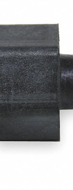 ACORN Single Temperature Tee: Air-Trol®, Plastic, 1 1/8 in Overall Wd, 1 5/8 in Overall Ht, Black (MPN 2570-045-001). Key specifications — Color: Black; Compatible Series: Air-Trol®; Includes: Nylon Nut; Product Type: Single Temperature Tee; Brand: ACORN; Material: Plastic.