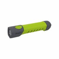ENERGIZER Flashlight: Rechargeable, 500 lm, 9 hr Run Time at Max. Brightness, 200 m Max Beam, Green (MPN ENYPHH21). Key specifications — Charger Style Included: USB Type-C Cord; Brand: ENERGIZER; Battery Requirements - Broad: Includes 2 AA.