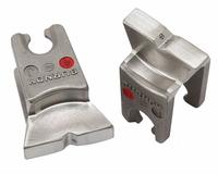 BURNDY Upper and Lower Crimping Die: 8 AWG Copper Lug, YA/YS, 1 Sizes, 6 ton Max Crimping Force (MPN W8CVT). Key specifications — attr511073: YA; attr511072: Copper; attr473934: BURNDY; attr511069: Red; attr542116: 8 AWG Copper Lug; attr511067: MD7.