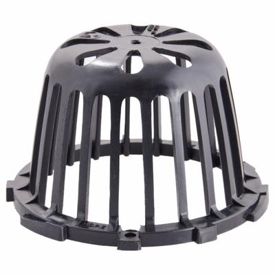 JAY R. SMITH MFG. CO Dome Strainer: 6 5/8 in Overall Dia, 4 in Overall Ht, Polyethylene - Domes & Cages for Roof Drains