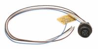 BRAD HARRISON Internal Thread Receptacle: 120070, 1/4"-18 Mounting Thread Size, 1 ft Wire Lg, 4 Pins (MPN 8R4A00A18A120). Key specifications — IP Rating: IP67; Mounting Thread Size: 1/4"-18; Brand: BRAD HARRISON; Mounting Style: Panel; Series: 120070.