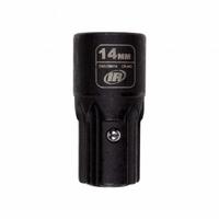 INGERSOLL RAND Impact Socket: SAE, 14 mm Socket Size, 6-Point, Std, 1 9/16 in Overall Lg (MPN DXS2SM14). Key specifications — attr1215501: INGERSOLL RAND; attr1215515: Manganese Phosphate; attr1215518: 14 mm.