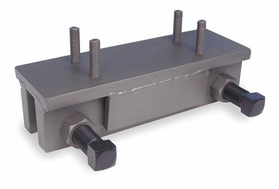 VIBCO Vibrator Mounting Bracket: CCFC-3, Clamp-On Bracket for CCF-2000/4000/SVRFS-4000/2000 - Railroad Car Clamp-On Mounting Brackets