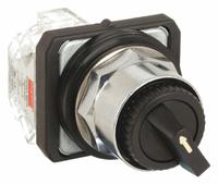 DAYTON Selector Switch: 30 mm Panel Mounting Size, 2 Positions, Extended Lever, 1NO/1NC, Metallic (MPN 30G296). Key specifications — AC Contact Rating: 10 A @ 600 V; Action: Maintained/Maintained; Cam: E; DC Contact Rating: 0.55 A @ 125 V; Hazardous Location Specification: Not Rated; Operator Head Material: Plastic; Operator Head Type: Long-Handled Knob; Operator Illumination: Non-Illuminated.