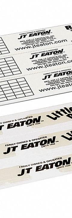 JT EATON Mouse Glue Trap: Glue Trap, 10 in Overall Ht, 4 in Overall Wd, Cardboard/Glue (MPN 166). Key specifications — Color: Clear; Material: Cardboard/Glue; Brand: JT EATON.