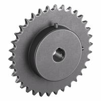 TRITAN Roller Chain Sprocket: 40, For 1/2 in Chain Pitch, 3/4 in Bore Dia, 34 Teeth, Steel (MPN 40BS34H X 3/4). Key specifications — Brand: TRITAN.