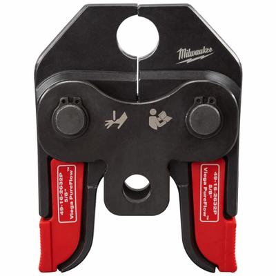 MILWAUKEE Press Jaw: 5/8 in Pipe, PEX, For Viega Pureflow - Jaws for Sub-Compact Press Tools