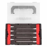 TEKTON Socket Set: 1 - 25 Pieces, 3/8 in Drive Size, 8 Pieces, 1/8 in to 3/8 in Tip Size Range, SAE (MPN SHB91701). Key specifications — attr1216280: Fixed Insert; attr1216283: TEKTON; attr1225718: 1/8 in to 3/8 in; attr1227491: 3/8 in.