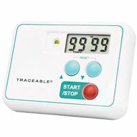 TRACEABLE Visual Alarm Timer: 3/4 in x 2 1/4 in x 3 in, 3/4 in Overall Dp, 2 1/4 in Overall Ht (MPN 9441101). Key specifications — Clock Function Included: Yes; Count Direction: Count Up; Features: Automatic Memory Resets the Display to the Last Programmed Time for Repetitive Tests; Digital Display Screen Type: LCD; Alarm Type: Visual; Brand: TRACEABLE; Maximum Time Setting: 99 minutes.