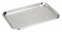 APPROVED VENDOR Lab Tray: Rectangular, Stainless Steel, 13 5/8 in Overall Lg, 9 3/4 in Overall Wd (MPN 80133). Key specifications — Brand: APPROVED VENDOR; For Use With: 13.625x9.75x.625.