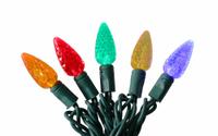 LED Holiday String Lights: Strawberry Shape, 23 11/16 ft Lg, Blue/Green/Orange/Red/Yellow, 70 LEDs (MPN 60RG21). Key specifications — Brand: APPROVED VENDOR; Light Color: Blue/Green/Orange/Red/Yellow.
