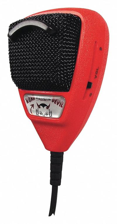ASTATIC Microphone: Fits CB Radios, For CB Radios Series, 216 in Cord, Noise Cancelling - CB Radio Microphones & Speakers