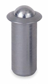 TE-CO Ball Plunger: Press Fit, 18-8 SS Body w/ 400 SS Ball, 1/2 in Body Dia, 5 PK (MPN 53716). Key specifications — Brand: TE-CO.