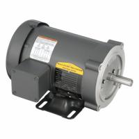 BALDOR General Purpose Motor: C-Face/Rigid Base Mount, Totally Enclosed Fan Cooled, 1/2 hp (MPN CM3537). Key specifications — Brand: BALDOR; Nameplate Voltage @ 60 Hz: 230V AC; Full Load Current @ 60 Hz: 0.80/1.54/1.6 A; Nameplate RPM @ 60 Hz: 3,420 RPM; Motor Enclosure: TEFC.