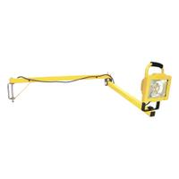 APPROVED VENDOR Dock Light: LED, 60 in Arm Reach, Articulating, 4,100 lm Max Brightness, 38 W (MPN 52YK84). Key specifications — Operating Voltage: 120V AC; Lighting Technology: LED; Bulb Wattage: 38 W; Includes Bulb: Built-In; Arm Swivel Angle: 210° Horizontal; Brand: APPROVED VENDOR.