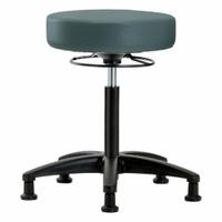 Stool: Vinyl, Ht Range 19 3/4 in to 27 3/4 in, 17 in Seat Wd, 17 in Seat Dp, 5 Glides, 0 Casters (MPN BR-VMBSO-RG-NF-RG-8546). Key specifications — Brand: APPROVED VENDOR; Foot Support: No; Base Material: Fiberglass; ESD-Safe: Not ESD Safe; Number of Casters: 0.